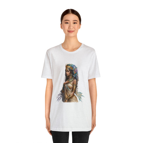 Ancient Egyptian Priestess - Short Sleeve Tee